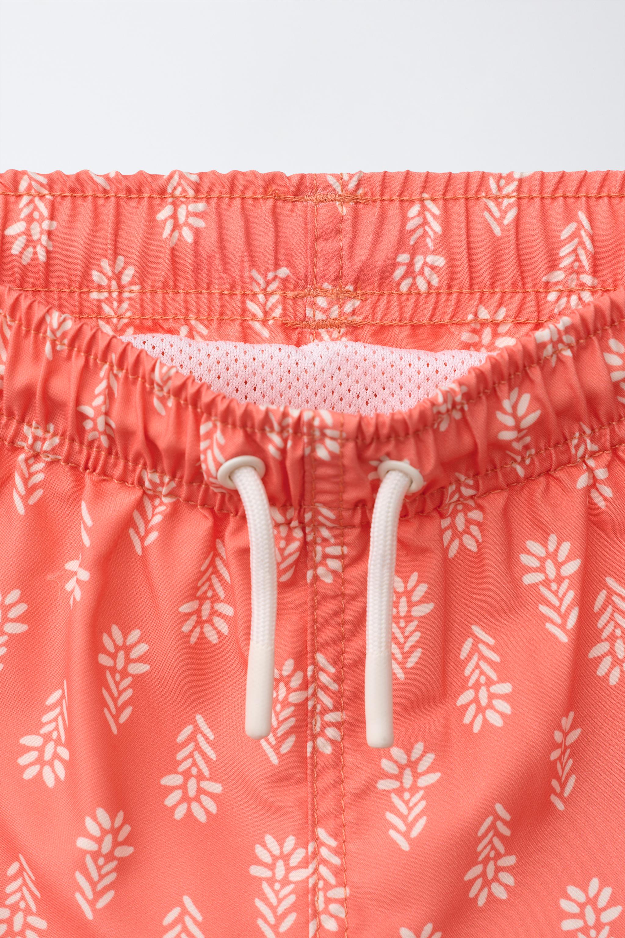AGES 6-14 / PRINTED SWIM SHORTS